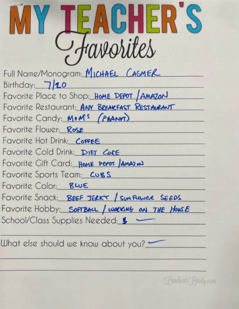 Mr. Casmer - 2024 favorite things