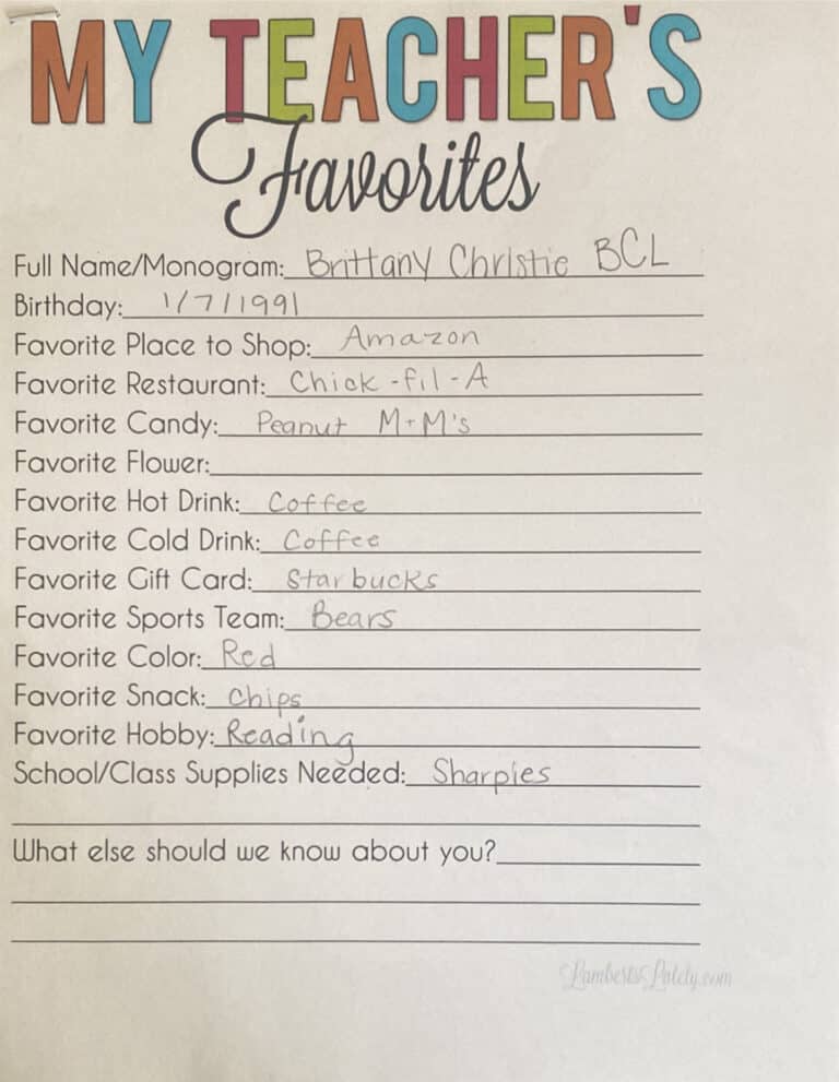 Ms. Christie - 2024 favorite things